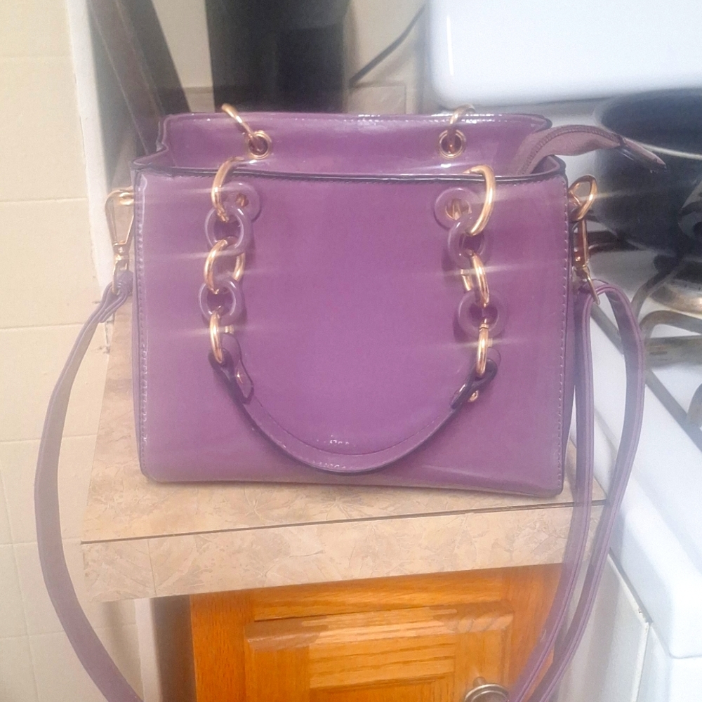 Purple purse